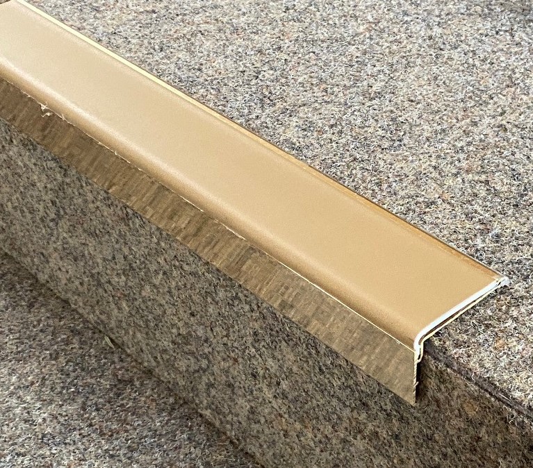 Elevate Safety and Aesthetics with Gradus XT Bronze Stair Edgings Gradus